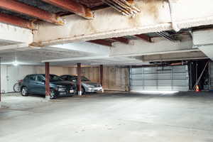 View of parking garage