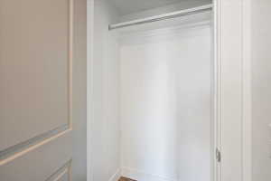 View of closet