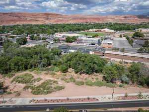 Drone / aerial view of mountains