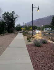 View of property's community with a mountain view