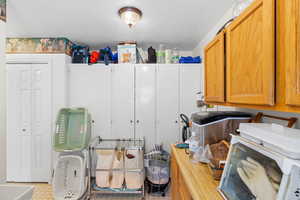 View of misc room