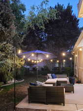 View of patio / terrace featuring an outdoor hangout area