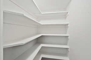 View of storage area