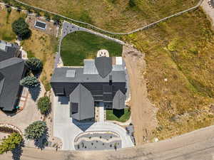 Aerial overview of property's location
