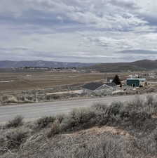 View of mountain backdrop
