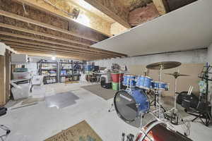View of basement