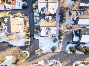 Aerial overview of property's location