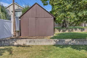 View of shed