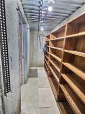 View of storage room