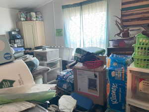 View of storage area