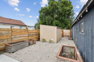 Shed and Garden Boxes
