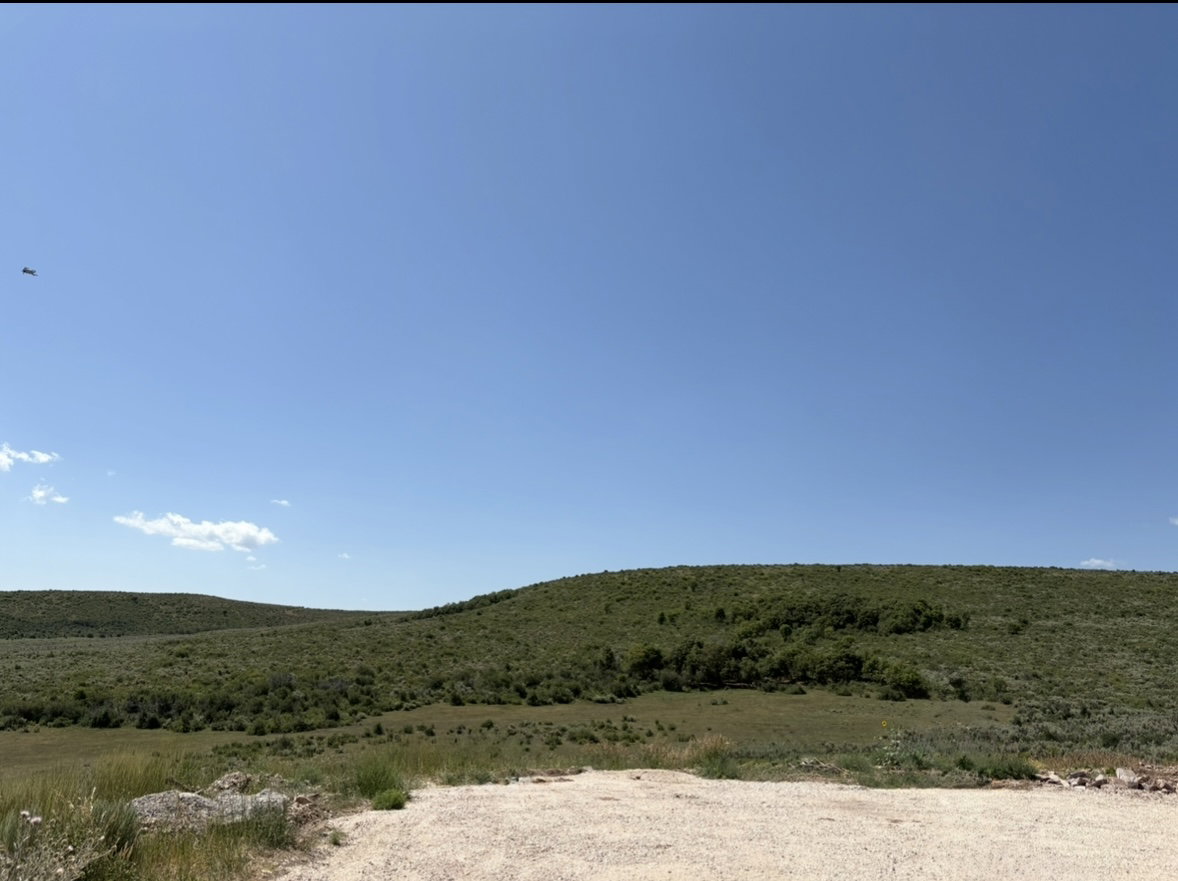 View of mountain background