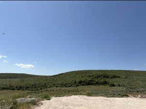 View of mountain background