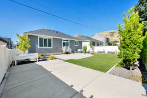 Cement pad for future shed/workshop.