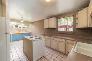 Kitchen and dining area