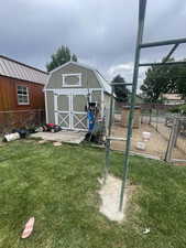 View of shed