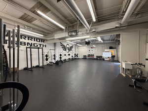 View of exercise room