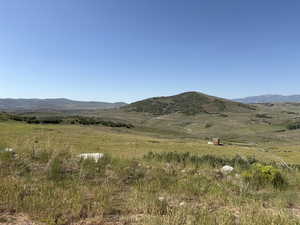 View of mountain background