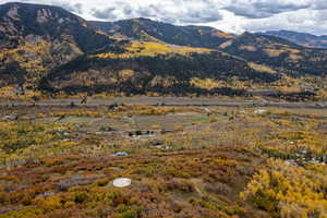 View of mountain backdrop