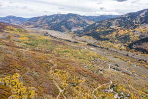 View of mountain backdrop