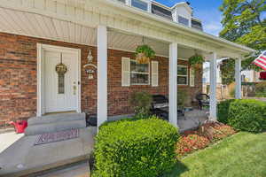 Covered Front Porch