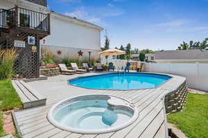 Fun Pool and Hot Tub