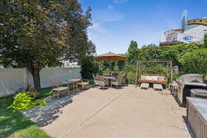 Back Yard Patio Area