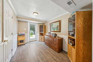 Lower Level Office Area-Walks out to Back yard