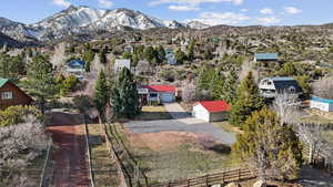 View of mountain background