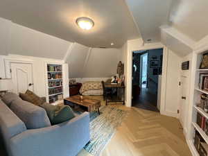 2nd level apartment living room