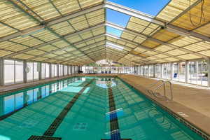View of indoor pool