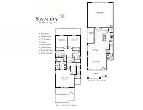View of home floor plan