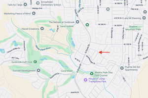 Map of property location