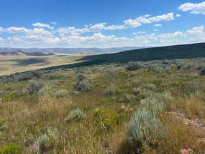View of mountain background