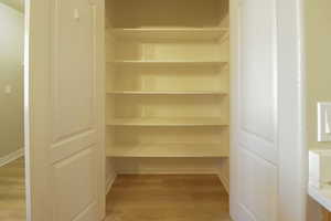 View of closet