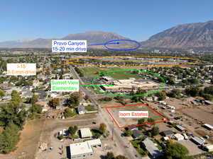 Map / location with property boundaries highlighted