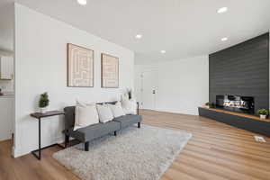 Bright Natural lighting in living Room