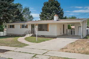 Ranch-style home with great curb appeal