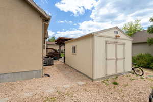View of shed