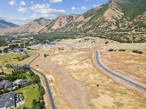 View of mountain background