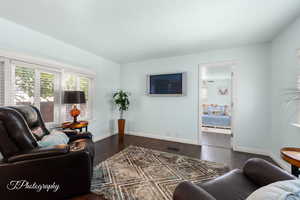 Could also work as Dining Area, Office, or Den