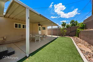 Low Maintenance Backyard - artificial turf