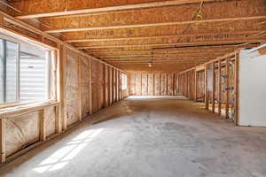 Miscellaneous room featuring concrete flooring