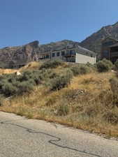 View of mountain background
