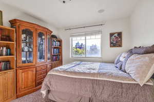 Bedroom #4 with carpet floors