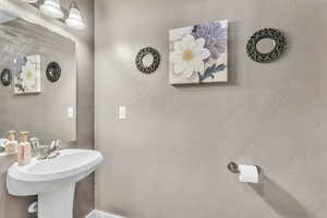 Half Bath on Main floor