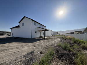 Rear view of property