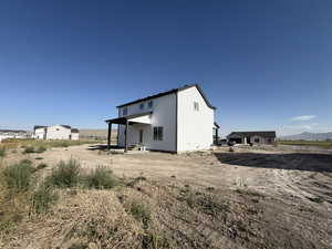Rear view of property
