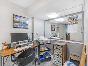 View of office space