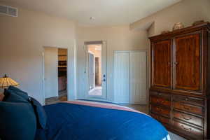 Bedroom featuring a closet